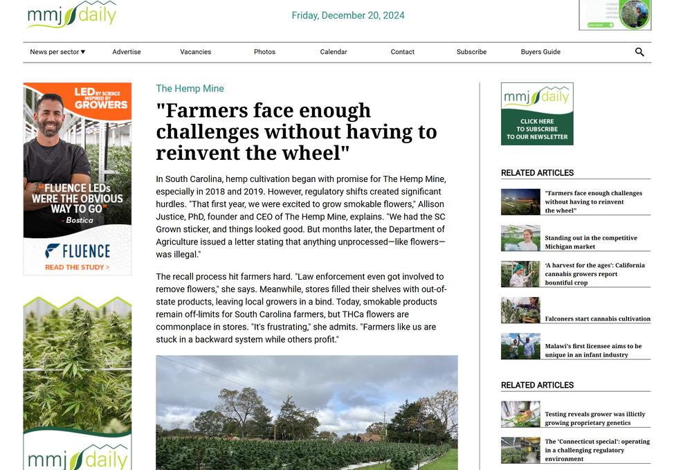 "Farmers face enough challenges without having to reinvent the wheel"