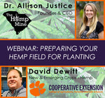 Are you ready for hemp planting season? Dr. Allison Justice talks with Clemson Extension's David Dewitt