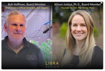 Libra Design announces the formation of its Controlled Environment Agriculture (CEA) Advisory Board & the appointment of inaugural members Dr. Allison Justice and Bob Hoffman