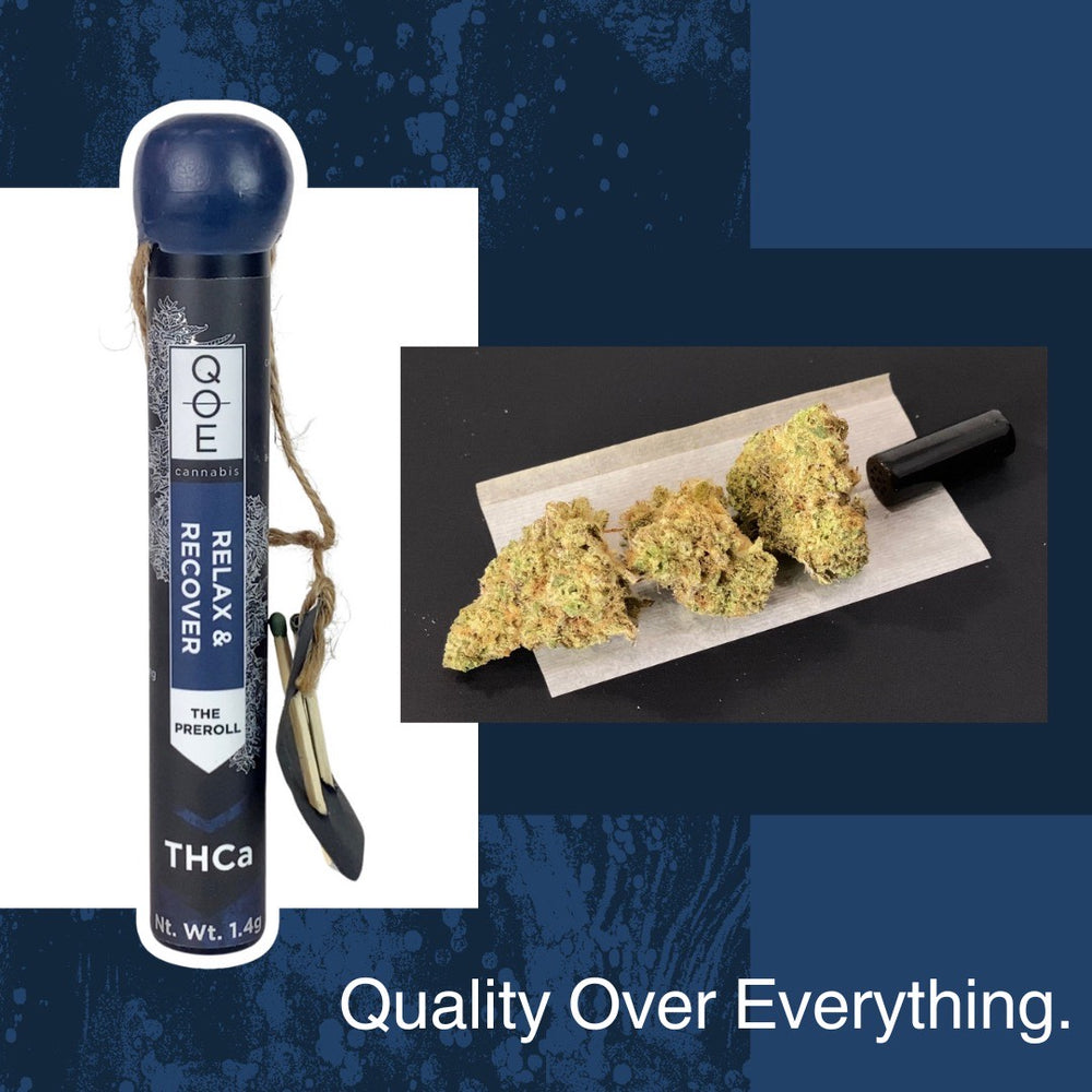 QOE Relax & Recover Pre Rolls (1.4g) Single