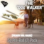 Premium CBD Peach Sol Haze Pre-Rolls – 2 Pack (.5g Each) | DOG WALKERS