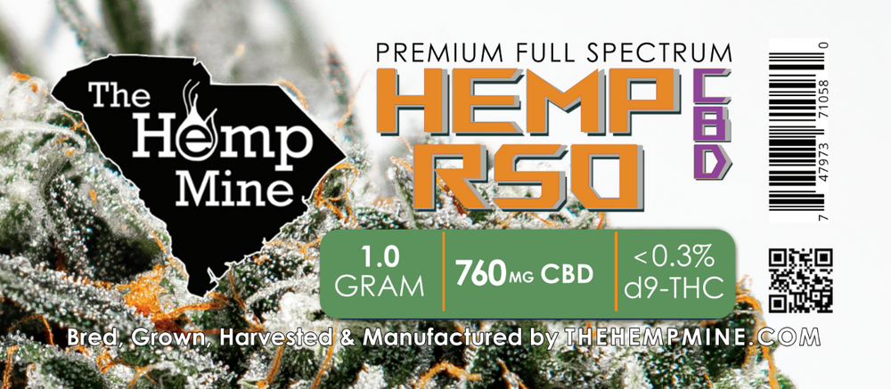 Premium Full Spectrum Hemp RSO CBD Oil (600mg CBD)