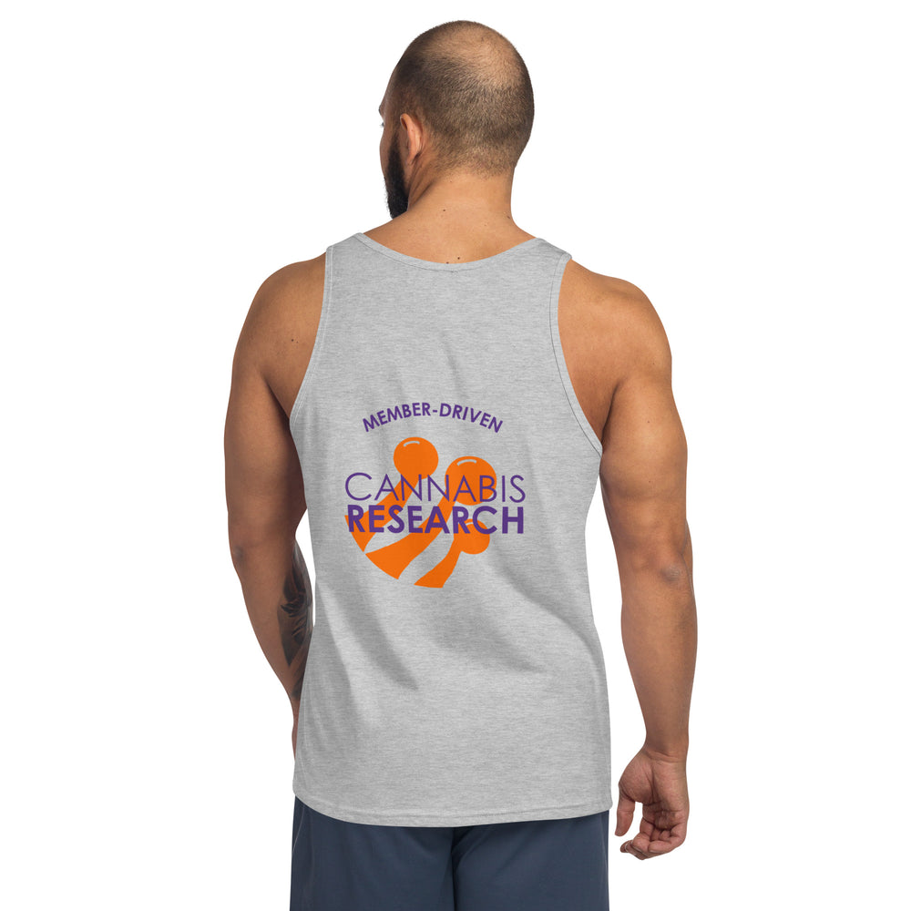 100% of Proceeds Goes To Cannabis Research-Men's Tank Top