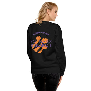 100% of Proceeds Goes To Cannabis Research-Unisex Premium Sweatshirt