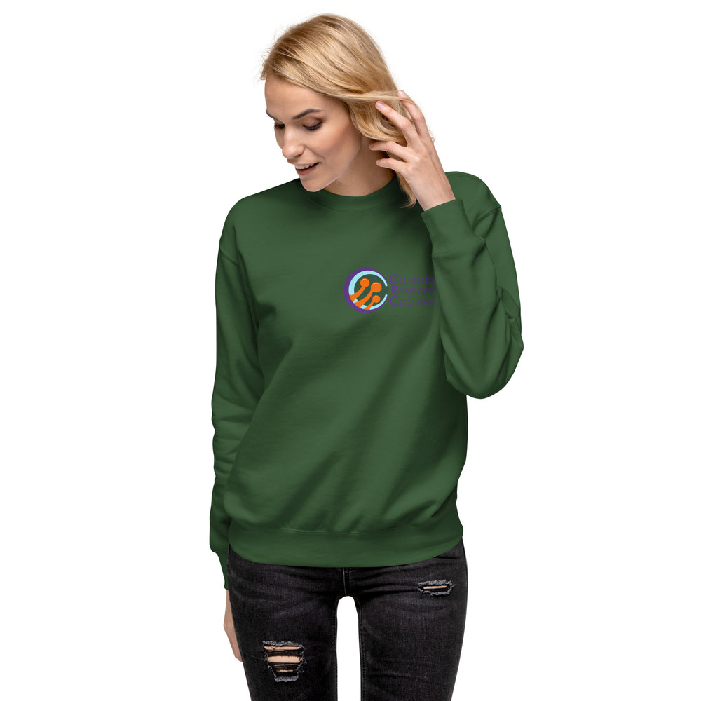 100% of Proceeds Goes To Cannabis Research-Unisex Premium Sweatshirt