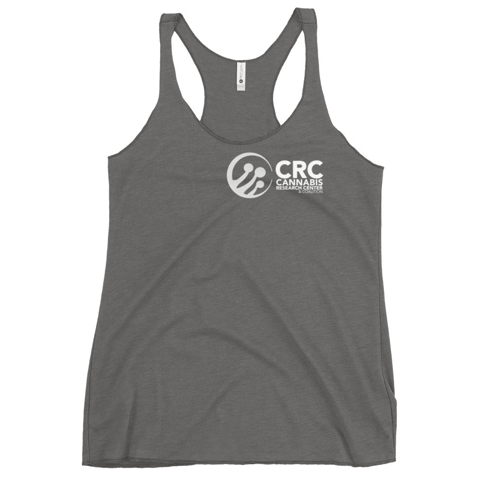 100% of Proceeds Goes To Cannabis Research-Women's Racerback Tank