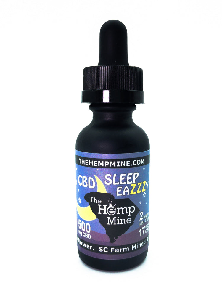 Sleep tincture Sleep Eazzzy CBD Melatonin Hemp Mine