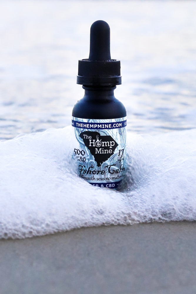 'Offshore Calm' Broad Spectrum CBD and Ginger (500mg CBD)
