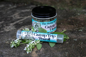 Catnip trip flower jar and preroll 